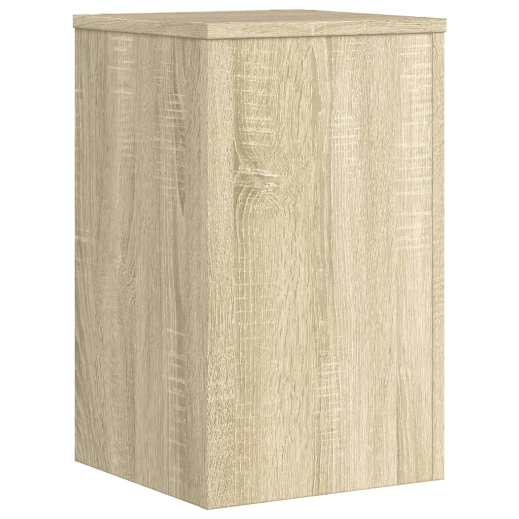 Supporti per Piante 2 pz Rovere 30x30x50 cm in Multistrato | homemem39
