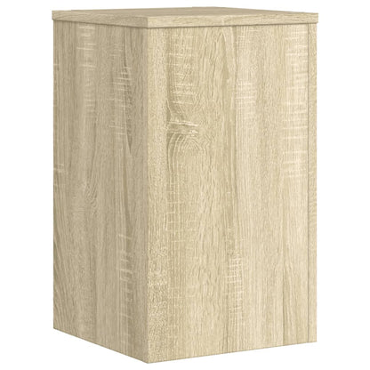 Supporti per Piante 2 pz Rovere 30x30x50 cm in Multistrato | homemem39