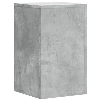 Supporti per Piante 2 pz Grigio 30x30x50 cm Legno Multistrato | homemem39