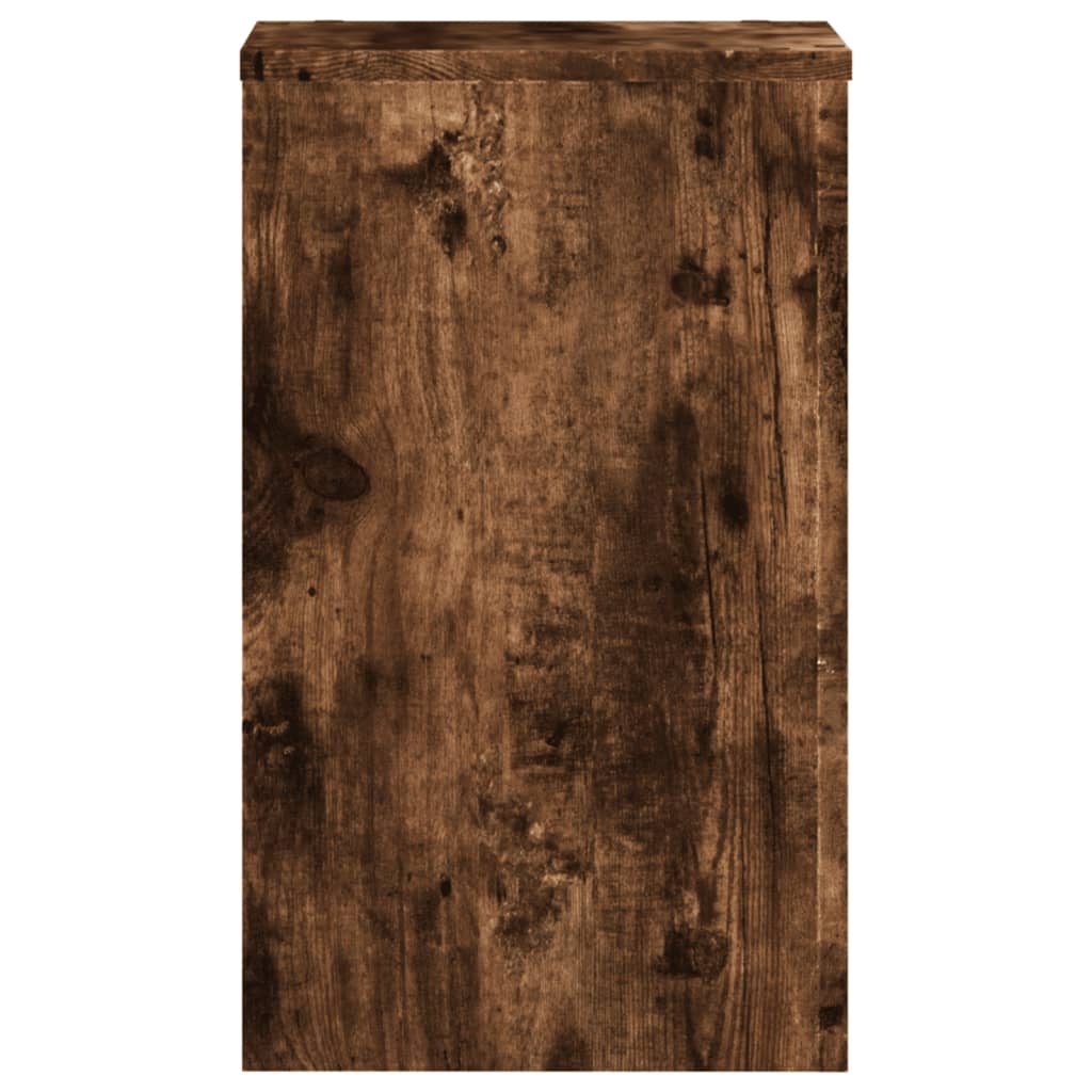 Supporti per Piante 2 pz Rovere 30x30x50 cm Legno Multistrato | homemem39