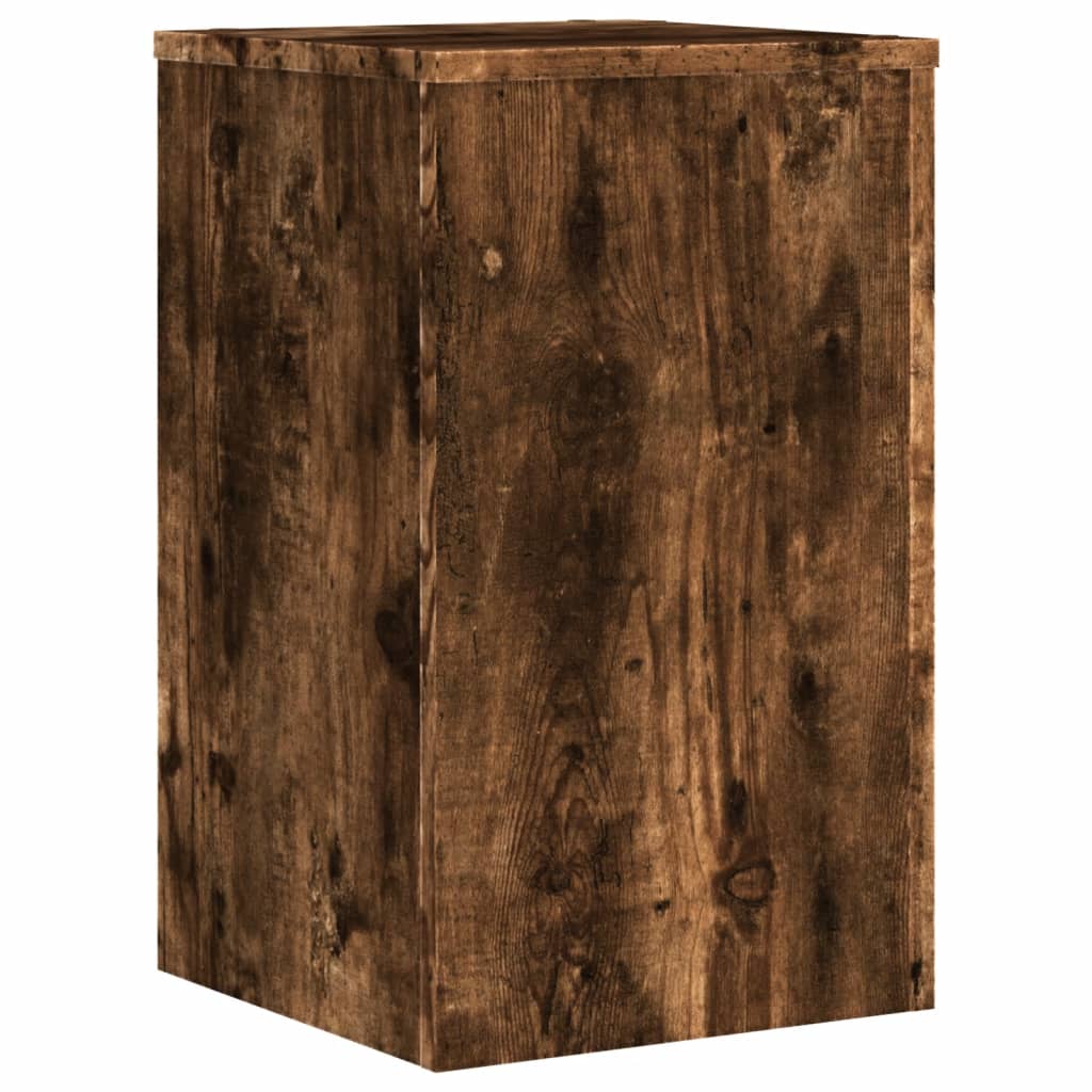 Supporti per Piante 2 pz Rovere 30x30x50 cm Legno Multistrato | homemem39