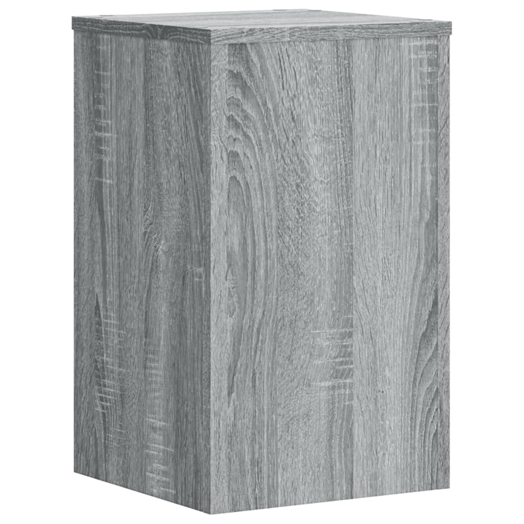 Supporti per Piante 2 pz Grigio 30x30x50 cm in Multistrato | homemem39