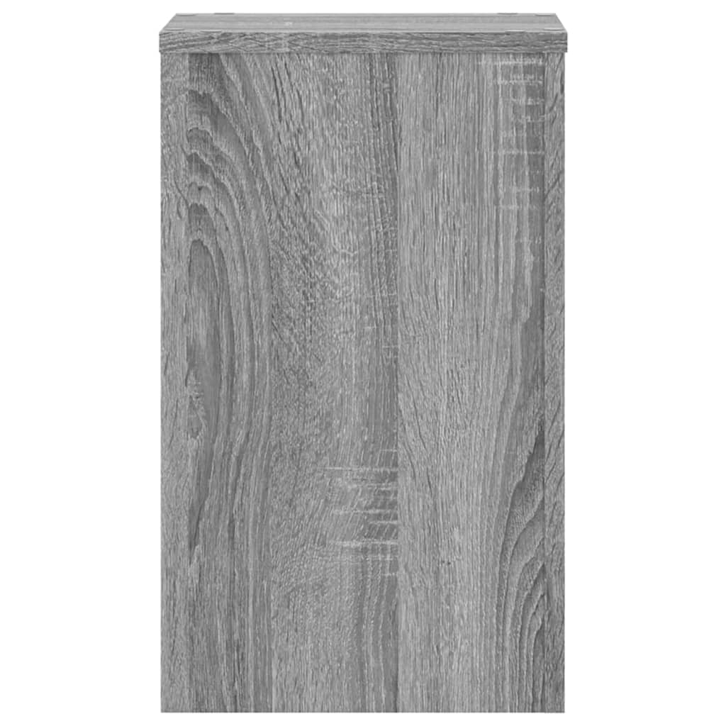 Supporti per Piante 2 pz Grigio 30x30x50 cm in Multistrato | homemem39