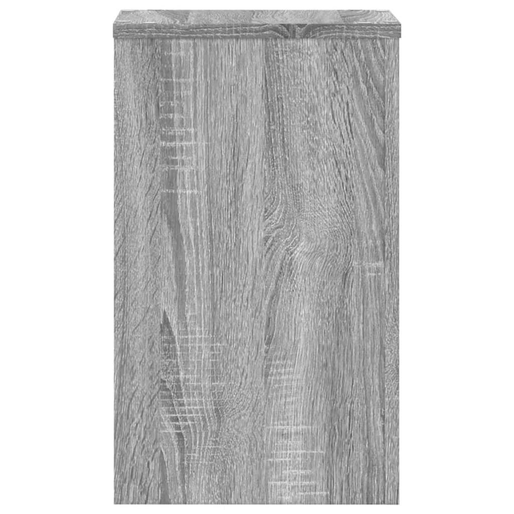 Supporti per Piante 2 pz Grigio 30x30x50 cm in Multistrato | homemem39