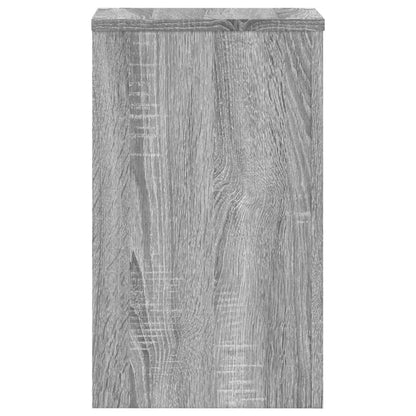 Supporti per Piante 2 pz Grigio 30x30x50 cm in Multistrato | homemem39