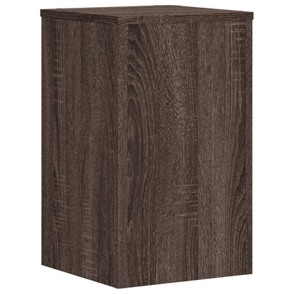 Supporti per Piante 2 pz Marrone 30x30x50 cm Legno Multistrato | homemem39