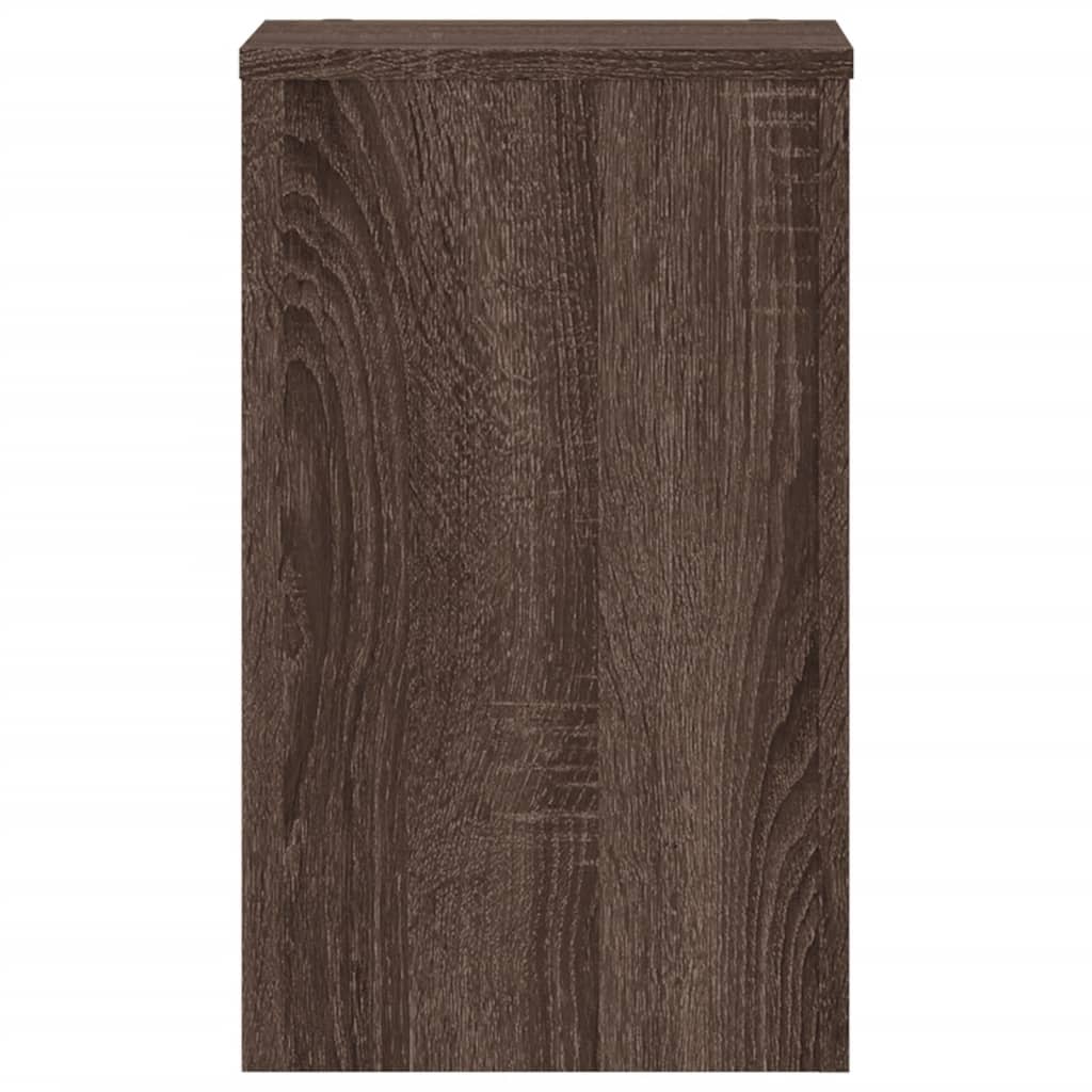 Supporti per Piante 2 pz Marrone 30x30x50 cm Legno Multistrato | homemem39