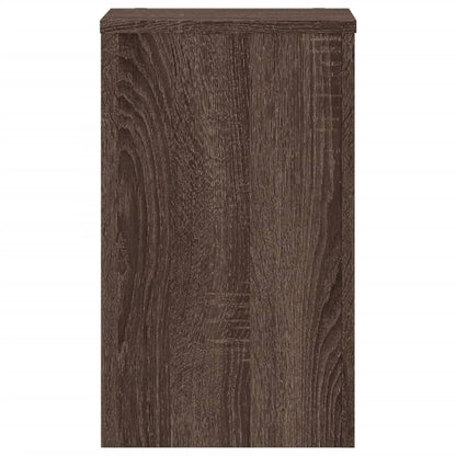Supporti per Piante 2 pz Marrone 30x30x50 cm Legno Multistrato | homemem39