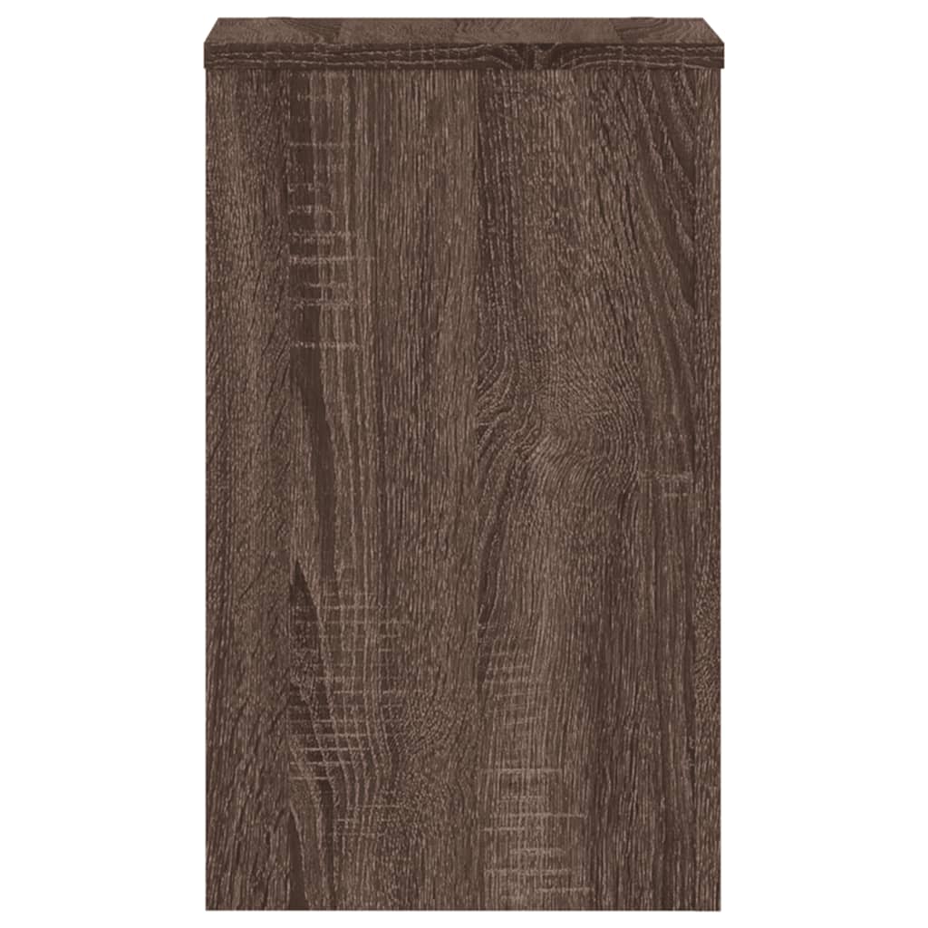 Supporti per Piante 2 pz Marrone 30x30x50 cm Legno Multistrato | homemem39