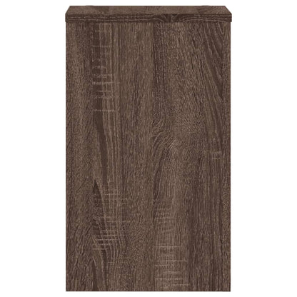 Supporti per Piante 2 pz Marrone 30x30x50 cm Legno Multistrato | homemem39