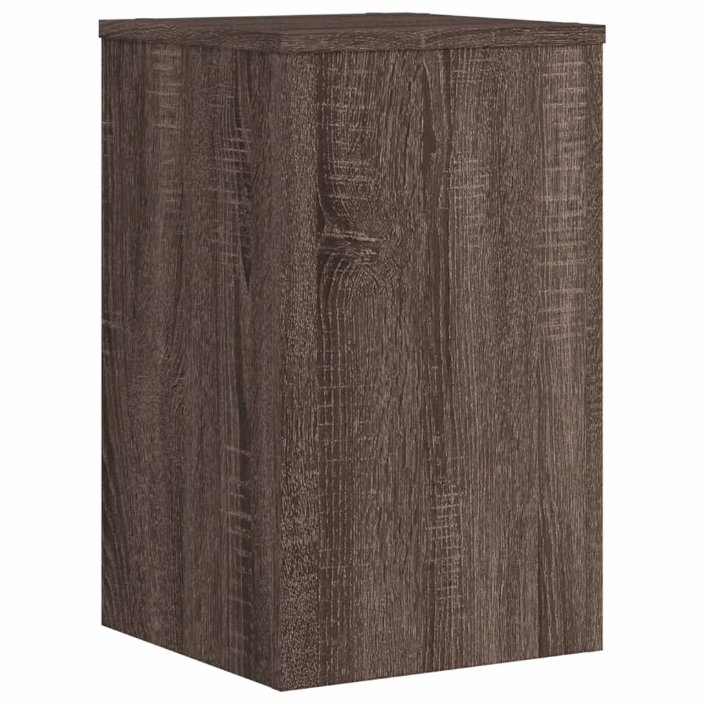 Supporti per Piante 2 pz Marrone 30x30x50 cm Legno Multistrato | homemem39