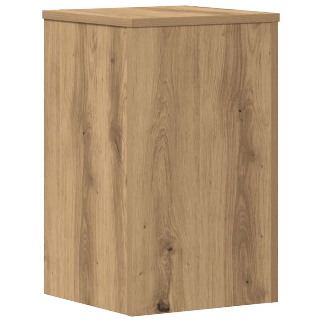 Supporti per Piante 2 pz Rovere 30x30x50 cm in Multistrato | homemem39
