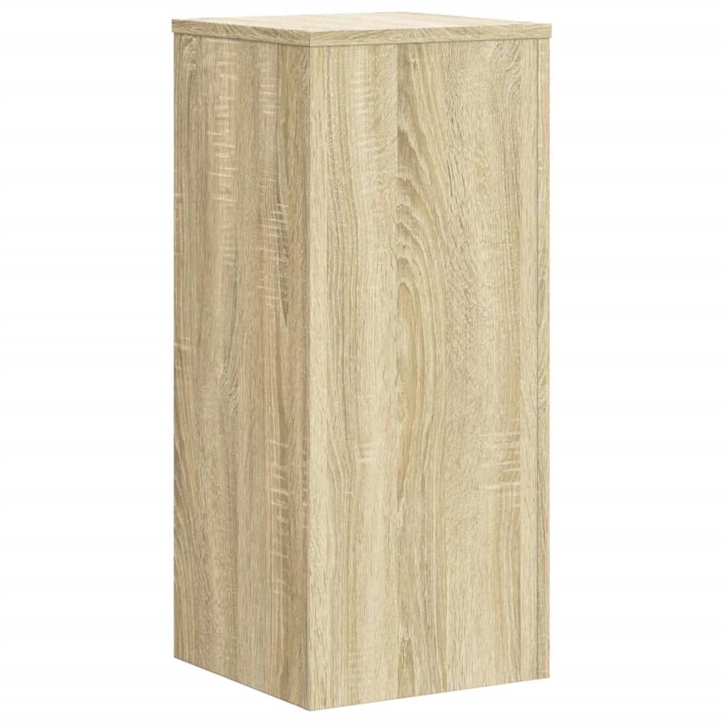 Supporti per Piante 2 pz Rovere 30x30x70 cm in Multistrato | homemem39