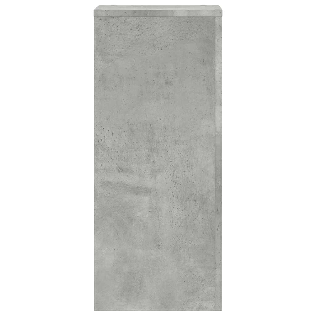 Supporti per Piante 2 pz Grigio 30x30x70 cm Legno Multistrato | homemem39