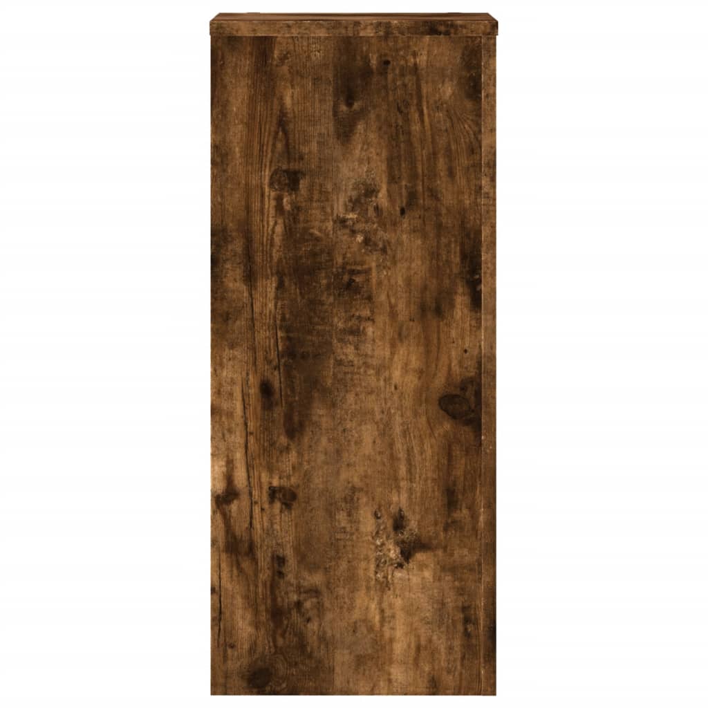 Supporti per Piante 2 pz Rovere 30x30x70 cm Legno Multistrato - homemem39