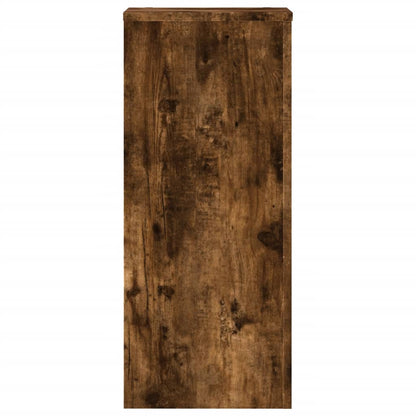 Supporti per Piante 2 pz Rovere 30x30x70 cm Legno Multistrato - homemem39