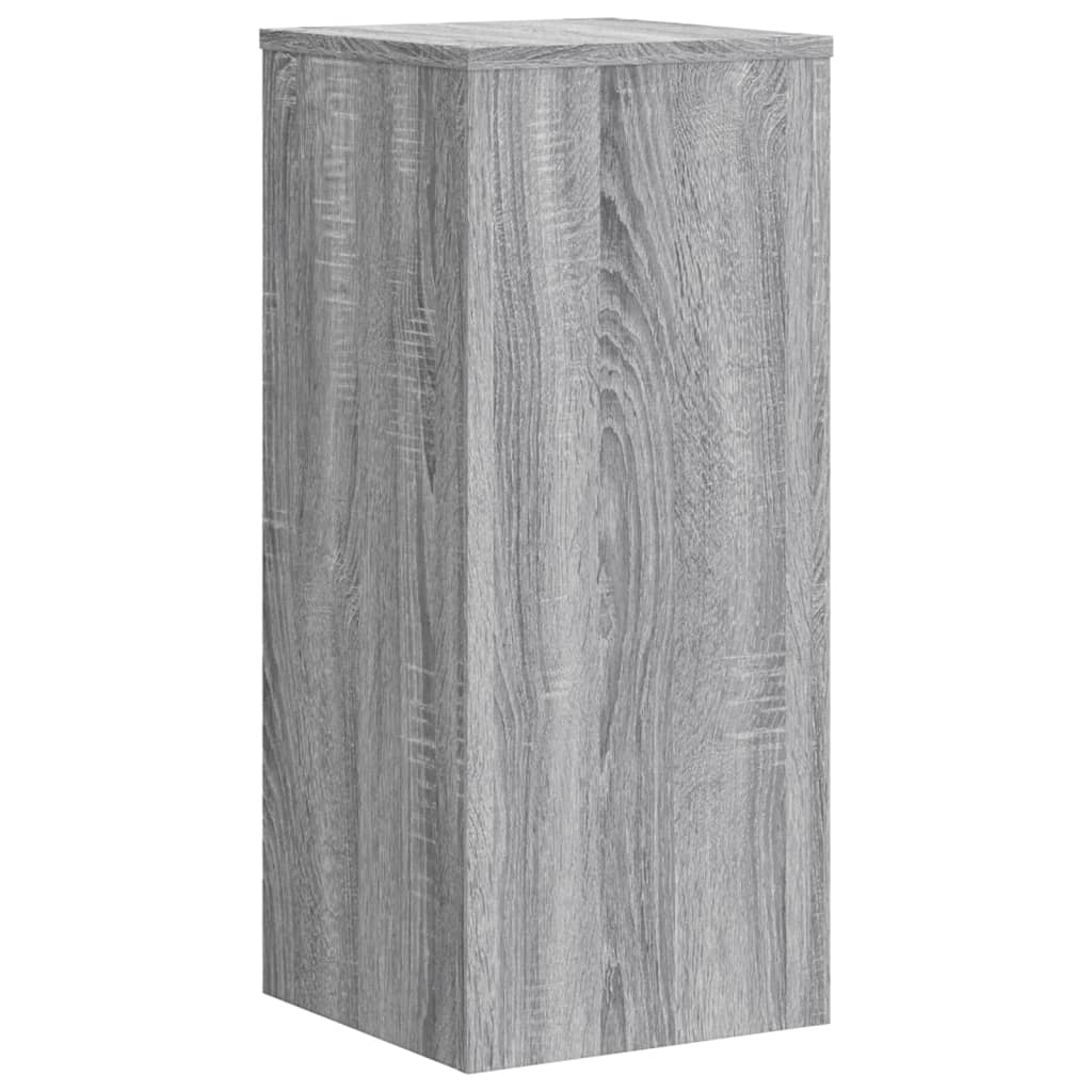 Supporti per Piante 2 pz Grigio 30x30x70 cm in Multistrato | homemem39