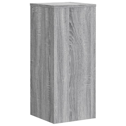 Supporti per Piante 2 pz Grigio 30x30x70 cm in Multistrato | homemem39