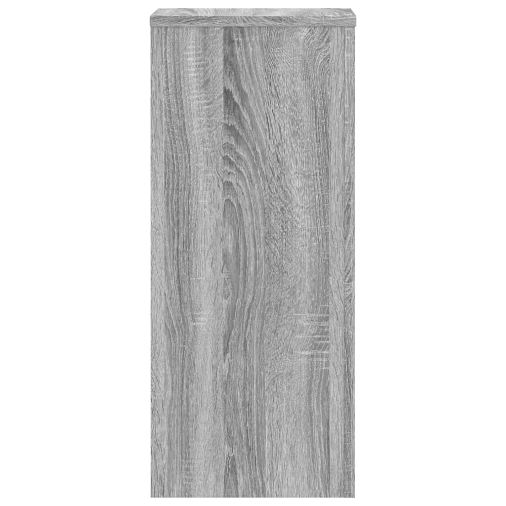 Supporti per Piante 2 pz Grigio 30x30x70 cm in Multistrato | homemem39