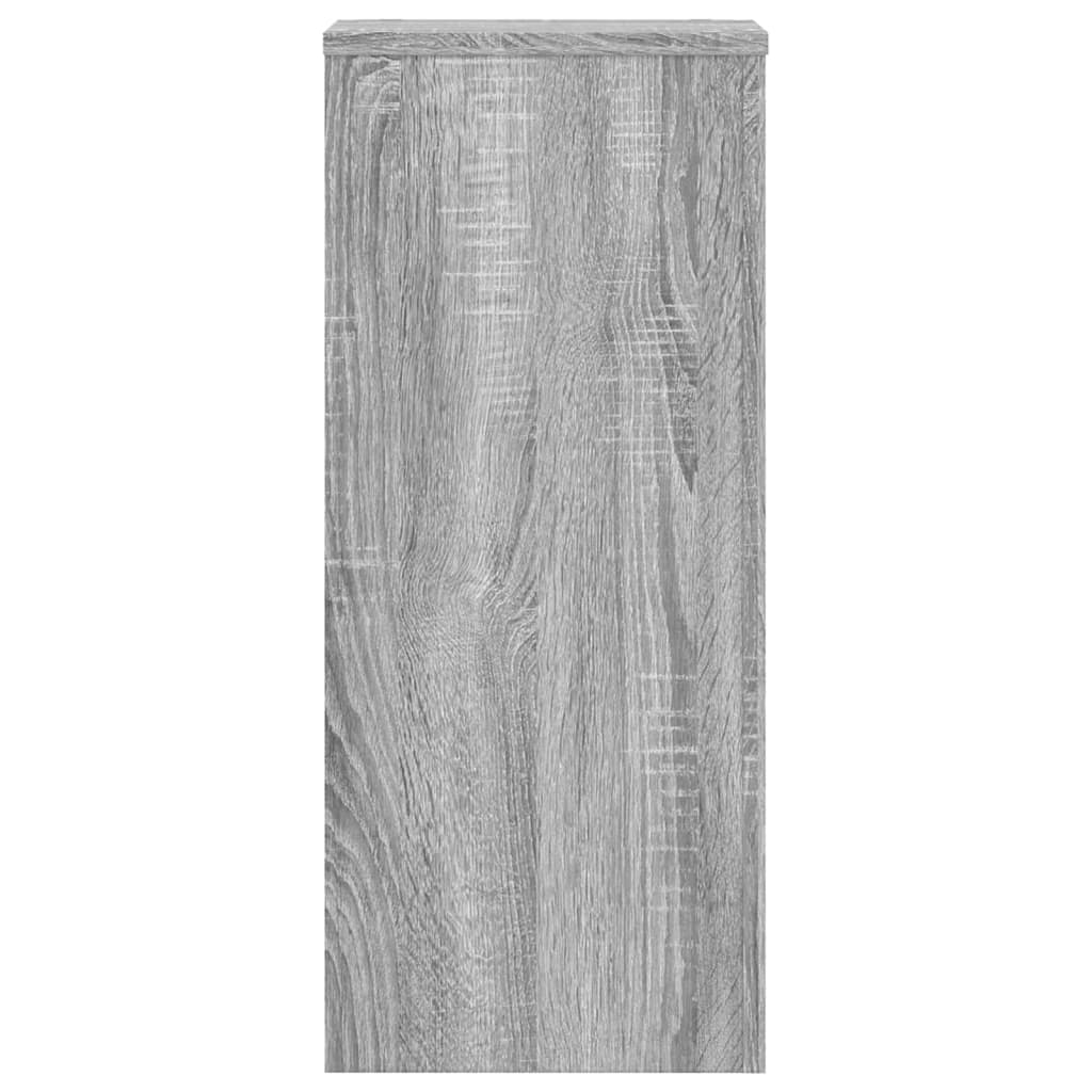 Supporti per Piante 2 pz Grigio 30x30x70 cm in Multistrato | homemem39