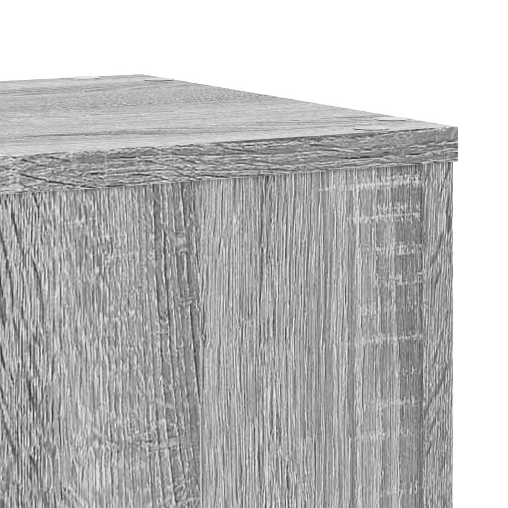 Supporti per Piante 2 pz Grigio 30x30x70 cm in Multistrato | homemem39