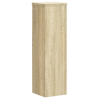 Supporti per Piante 2 pz Rovere 17x17x60 cm in Multistrato | homemem39