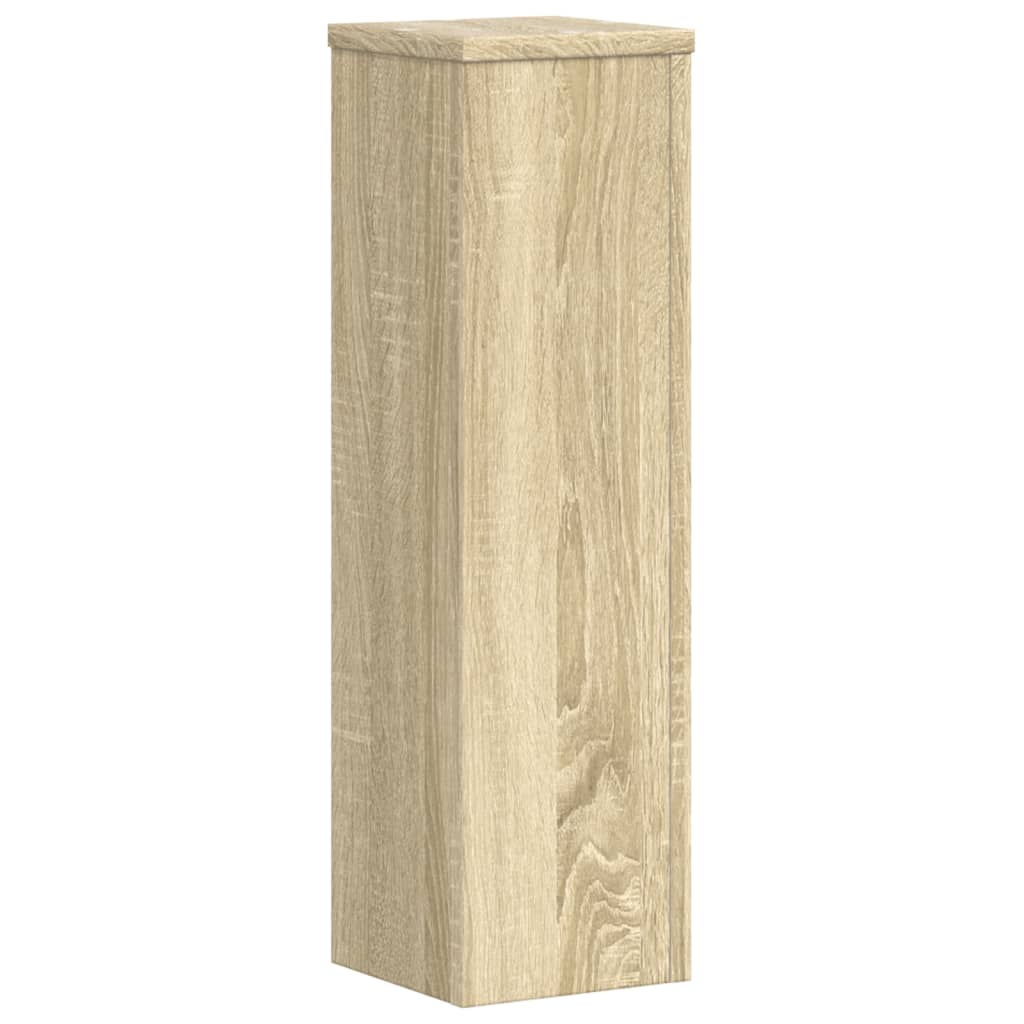 Supporti per Piante 2 pz Rovere 17x17x60 cm in Multistrato | homemem39