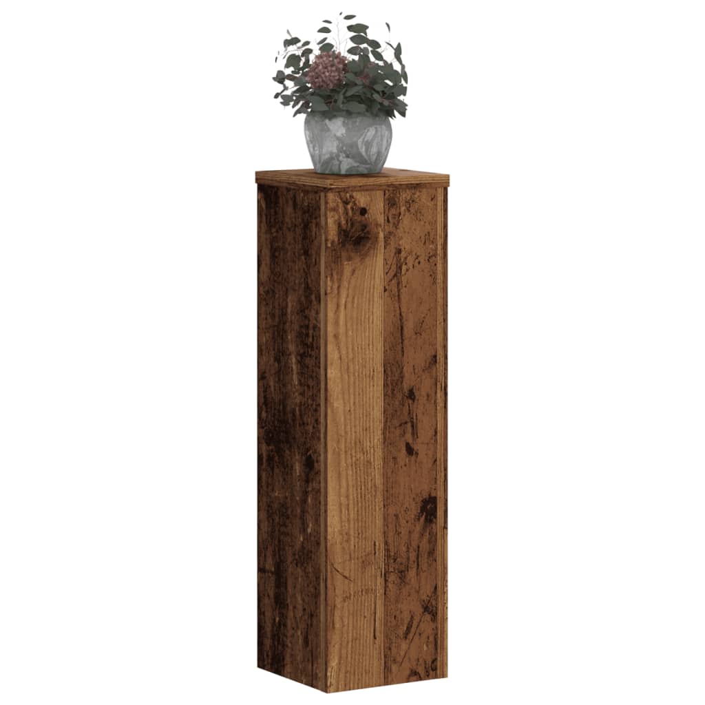 Supporti per Piante 2 pz Legno 17x17x60 cm Legno Multistrato | homemem39
