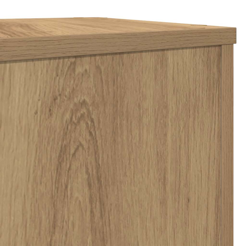 Supporti per Piante 2 pz Rovere 17x17x60 cm in Multistrato | homemem39