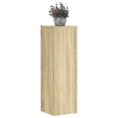Supporti per Piante 2 pz Rovere 25x25x80 cm in Multistrato | homemem39