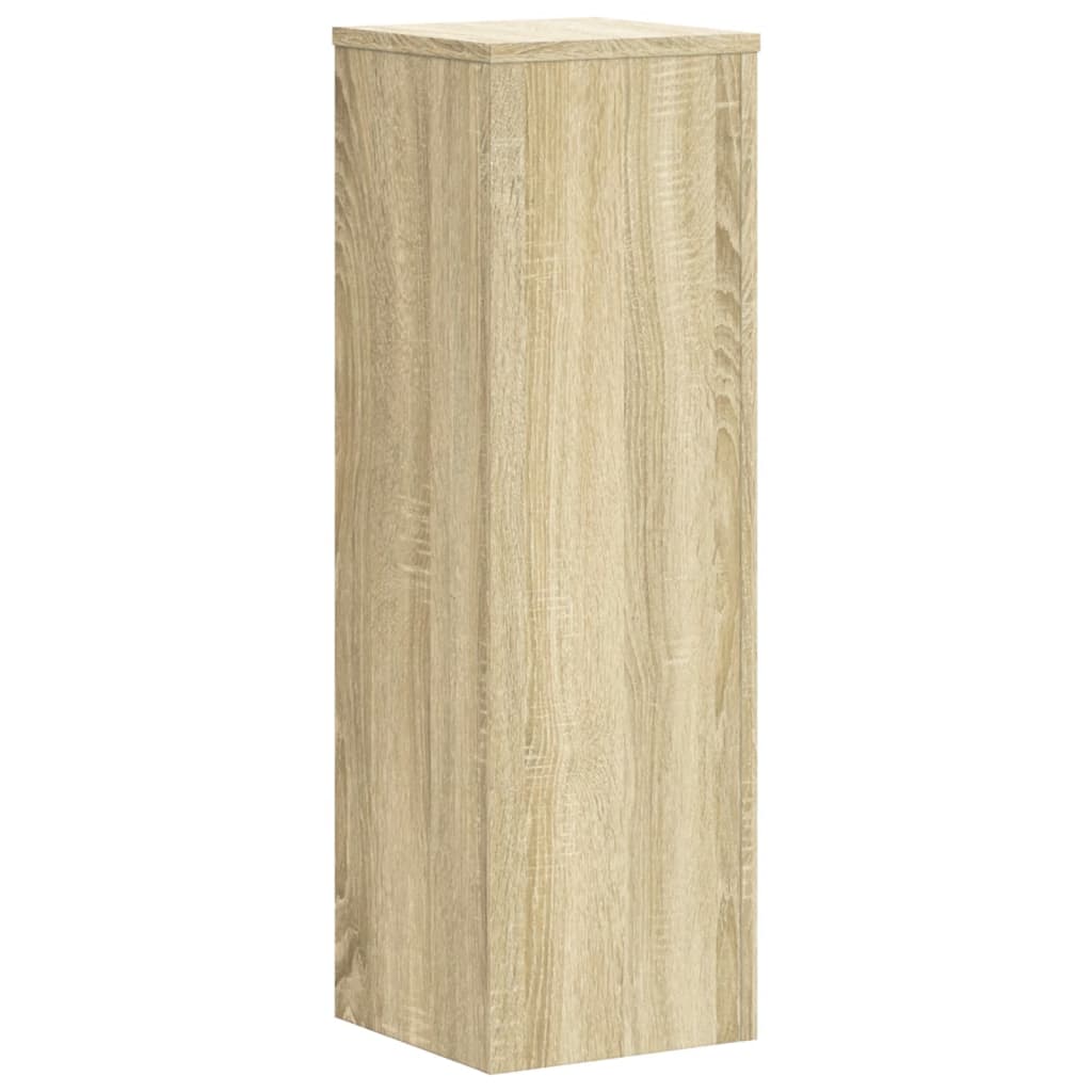 Supporti per Piante 2 pz Rovere 25x25x80 cm in Multistrato | homemem39