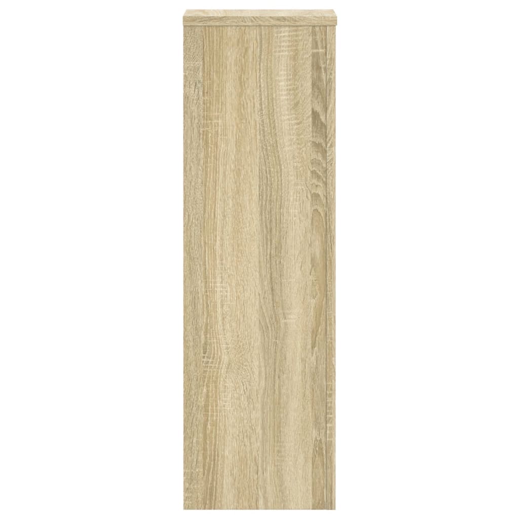 Supporti per Piante 2 pz Rovere 25x25x80 cm in Multistrato | homemem39