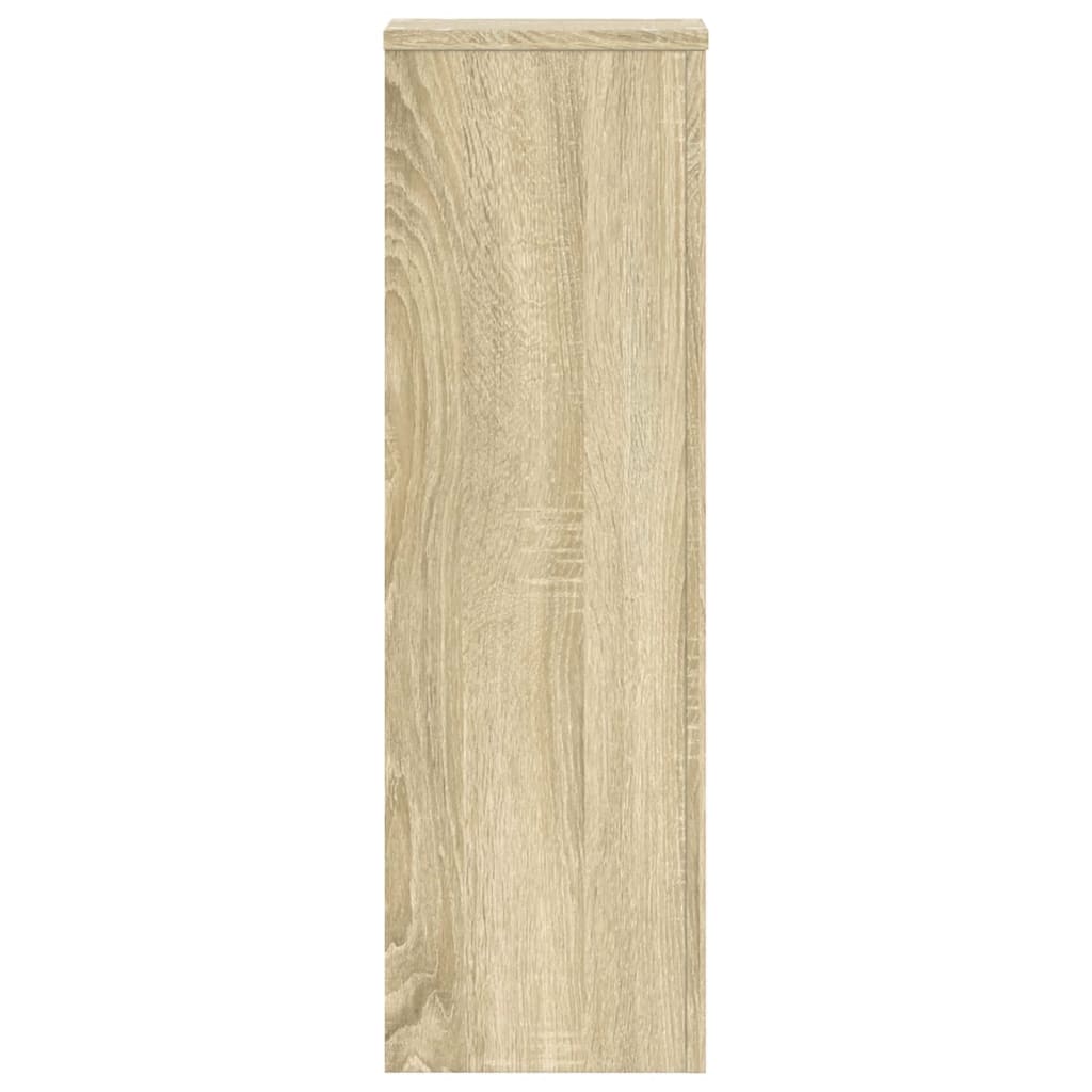 Supporti per Piante 2 pz Rovere 25x25x80 cm in Multistrato | homemem39