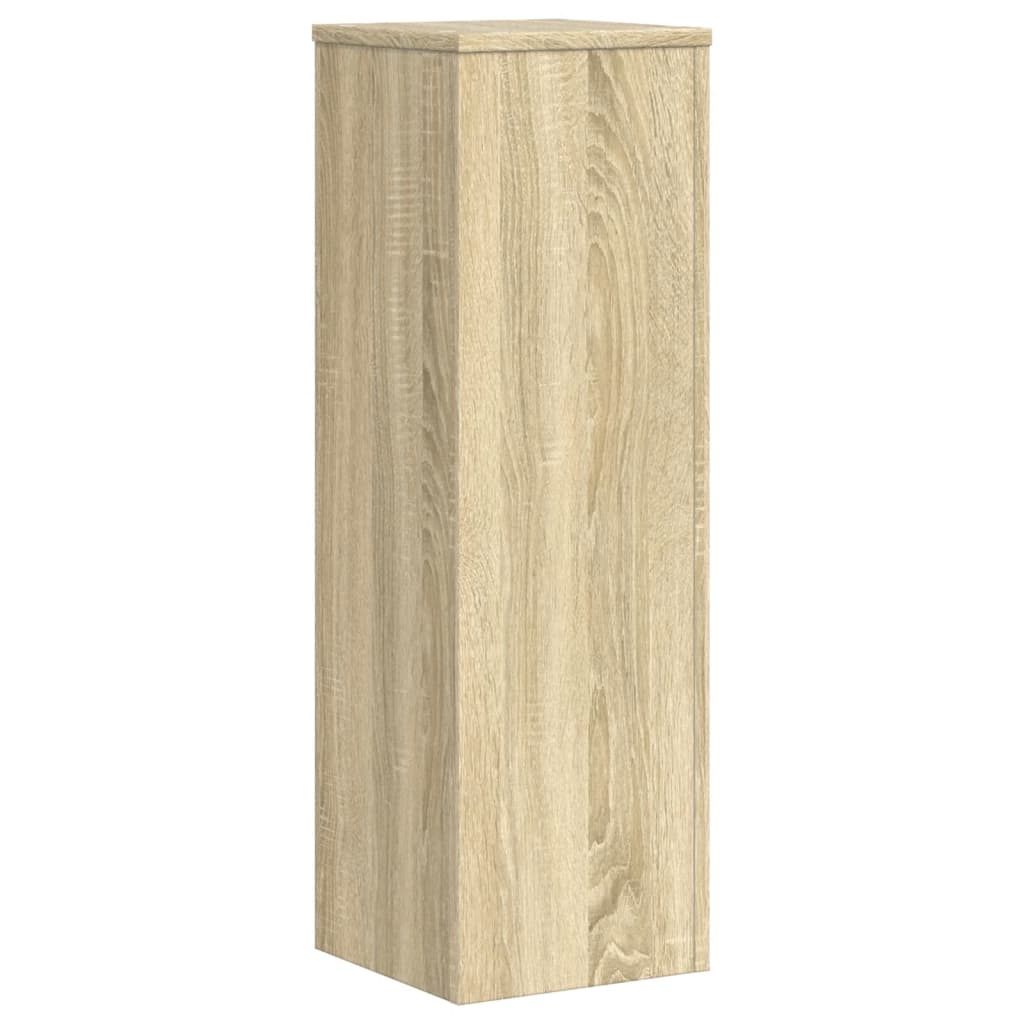 Supporti per Piante 2 pz Rovere 25x25x80 cm in Multistrato | homemem39