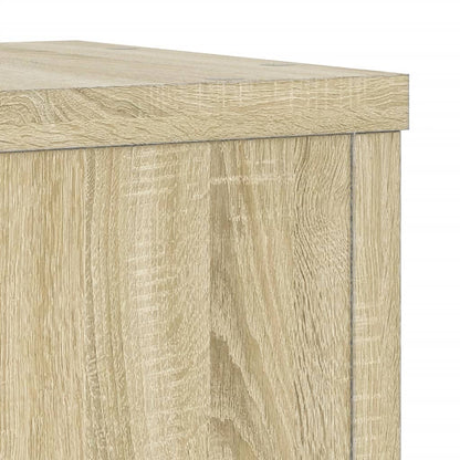 Supporti per Piante 2 pz Rovere 25x25x80 cm in Multistrato | homemem39