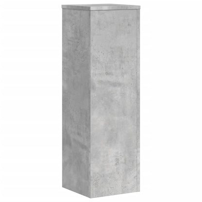 Supporti per Piante 2 pz Grigio 25x25x80 cm Legno Multistrato - homemem39