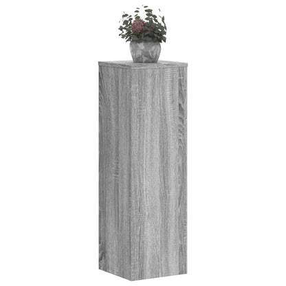 Supporti per Piante 2 pz Grigio 25x25x80 cm in Multistrato | homemem39