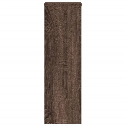 Supporti per Piante 2 pz Marrone 25x25x80 cm Legno Multistrato - homemem39