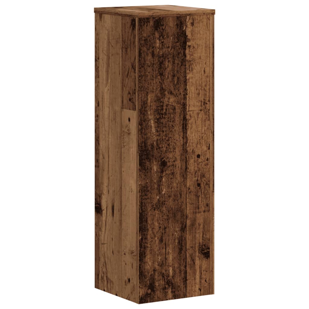 Supporti per Piante 2 pz Legno 25x25x80 cm Legno Multistrato | homemem39