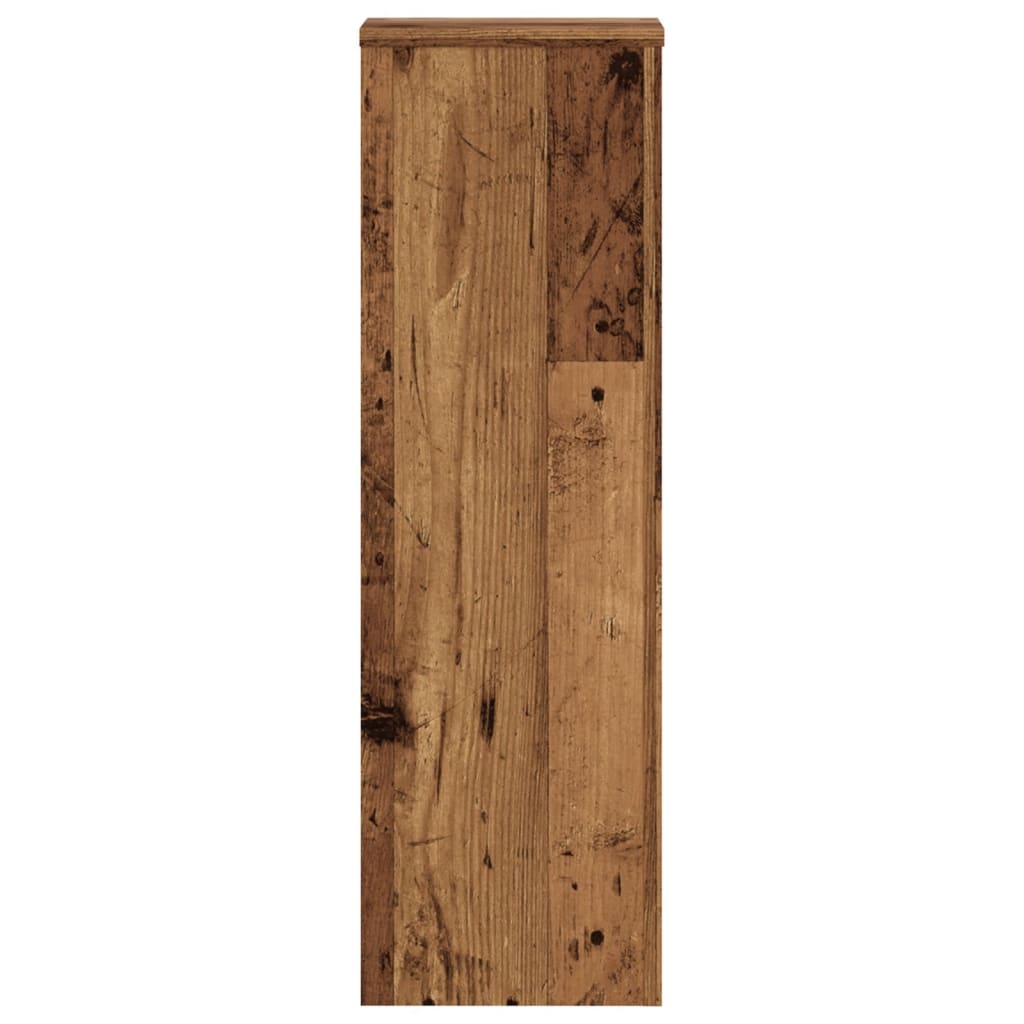 Supporti per Piante 2 pz Legno 25x25x80 cm Legno Multistrato - homemem39