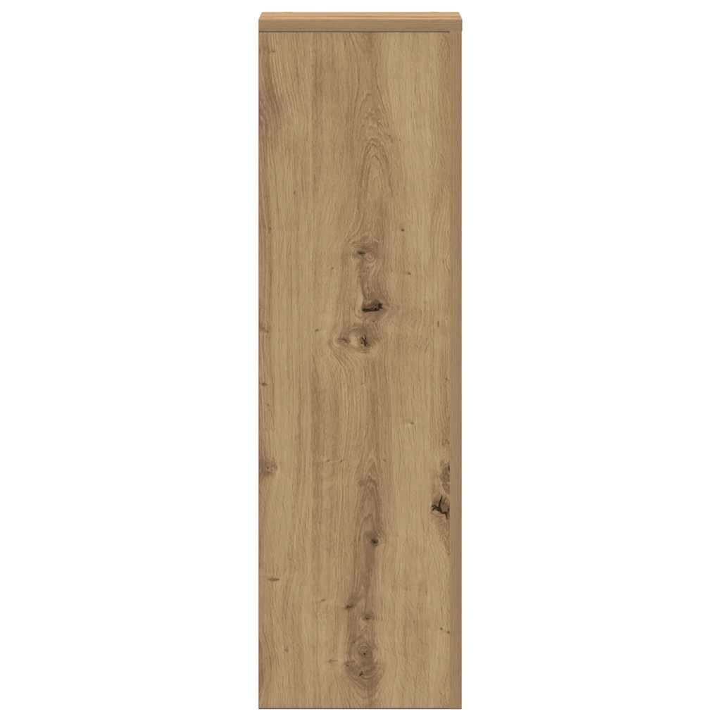 Supporti per Piante 2 pz Rovere 25x25x80 cm in Multistrato | homemem39