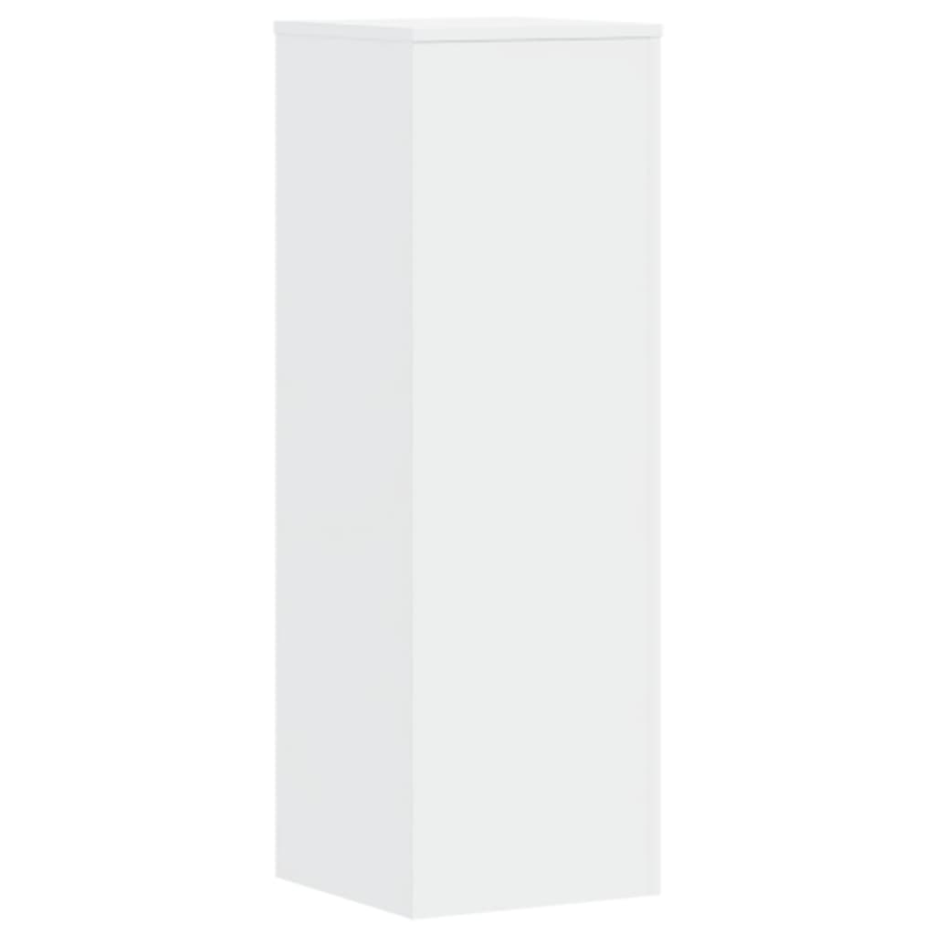 Supporto per Piante Bianco 33x33x100 cm in Truciolato - homemem39
