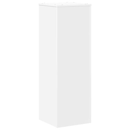 Supporto per Piante Bianco 33x33x100 cm in Truciolato
