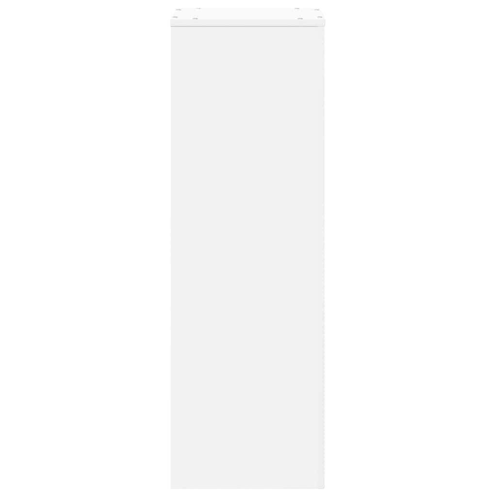 Supporto per Piante Bianco 33x33x100 cm in Truciolato