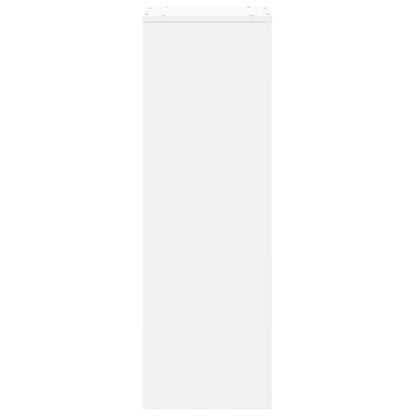 Supporto per Piante Bianco 33x33x100 cm in Truciolato
