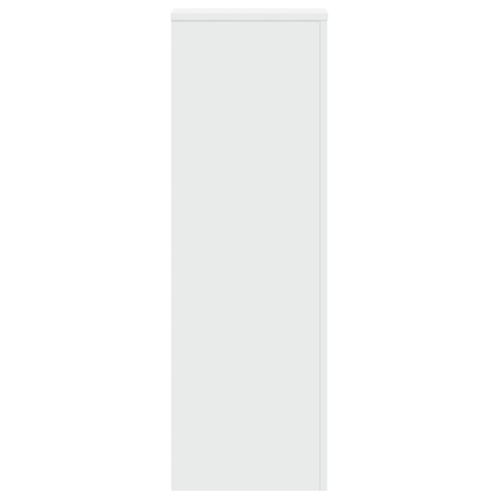 Supporto per Piante Bianco 33x33x100 cm in Truciolato - homemem39