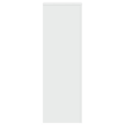 Supporto per Piante Bianco 33x33x100 cm in Truciolato - homemem39