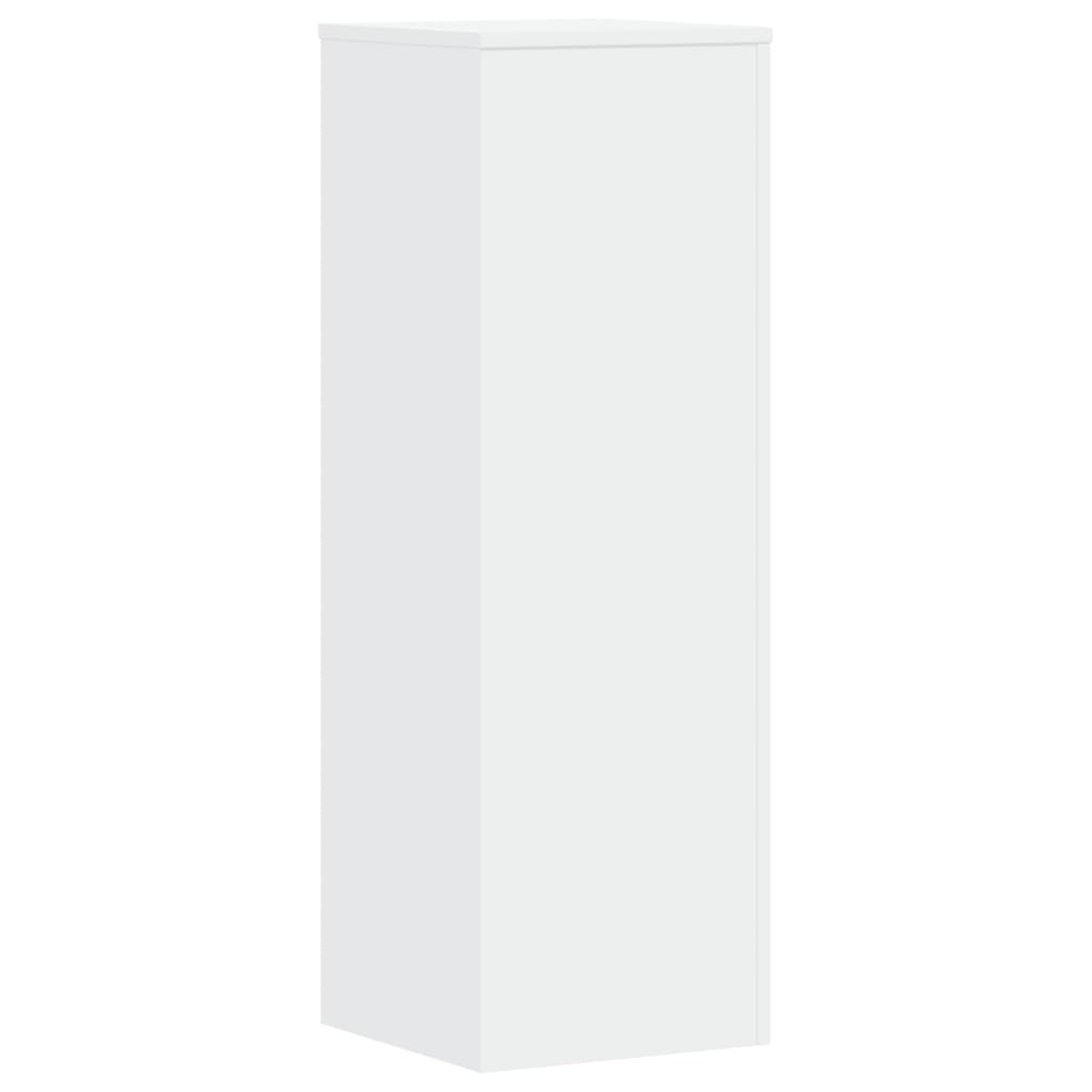 Supporto per Piante Bianco 33x33x100 cm in Truciolato - homemem39