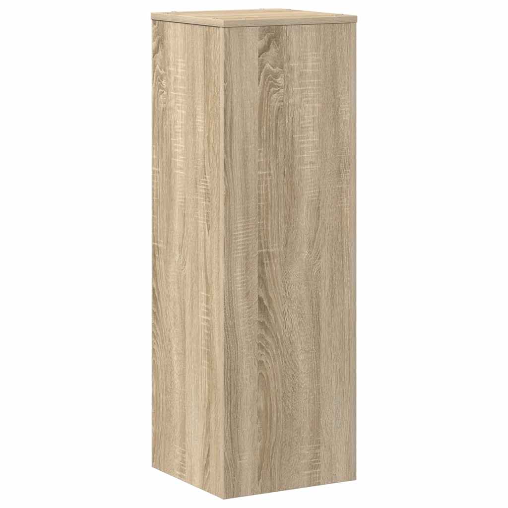 Supporto per Piante Rovere Sonoma 33x33x100cm Legno Multistrato | homemem39
