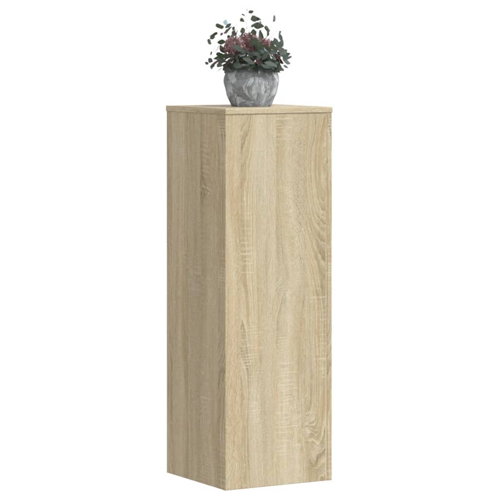 Supporto per Piante Rovere Sonoma 33x33x100cm Legno Multistrato - homemem39